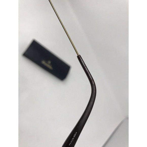 AUTHENTIC BROOKS BROTHERS BB 393 1223T TITANIUM EYEGLASSES SIZE: 50 -18-150 - Picture 4 of 12